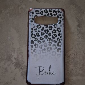 Barbie Leopard Samsung Galaxy S10 Phone Case